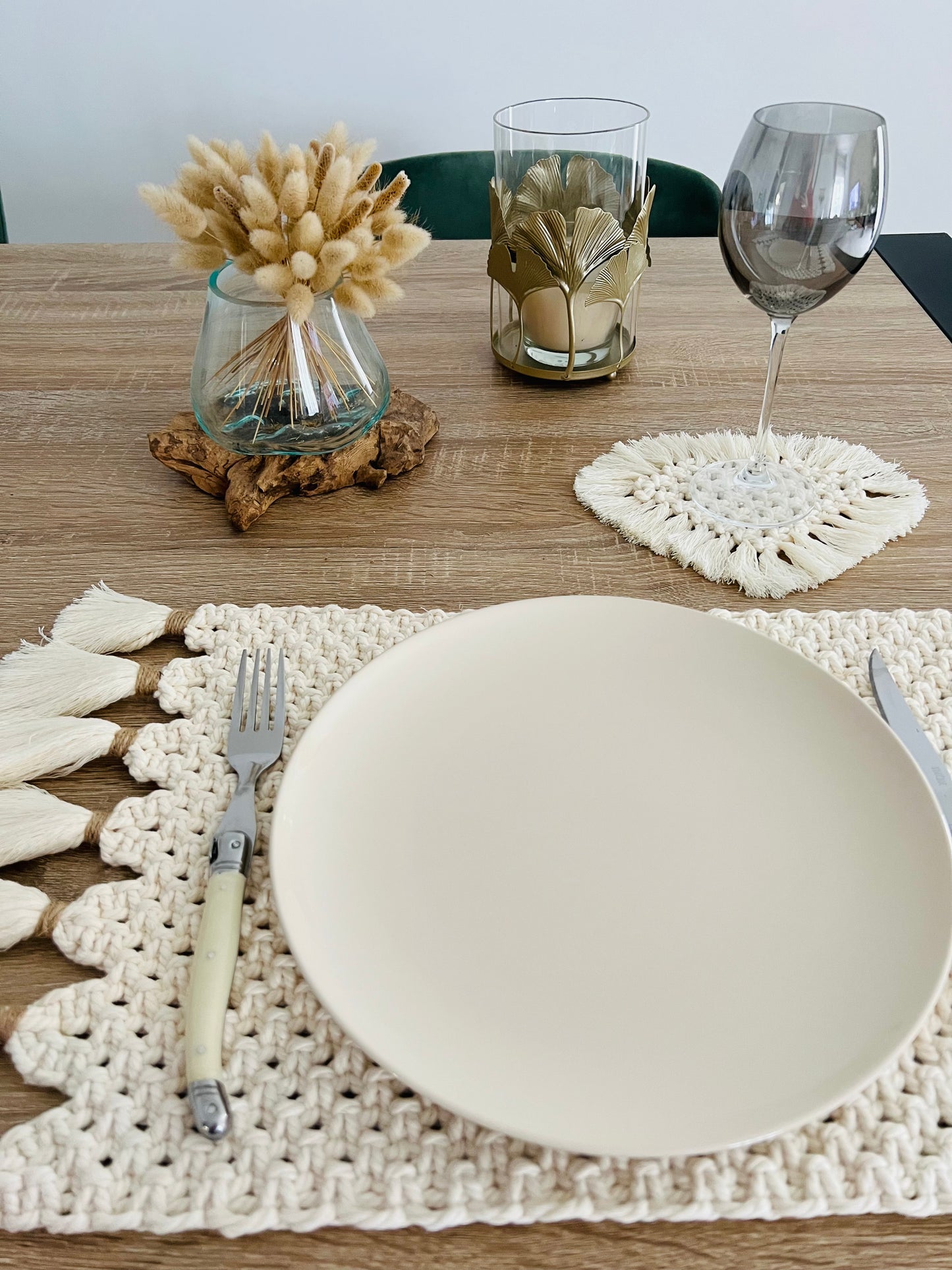 Set de table + dessous de verre