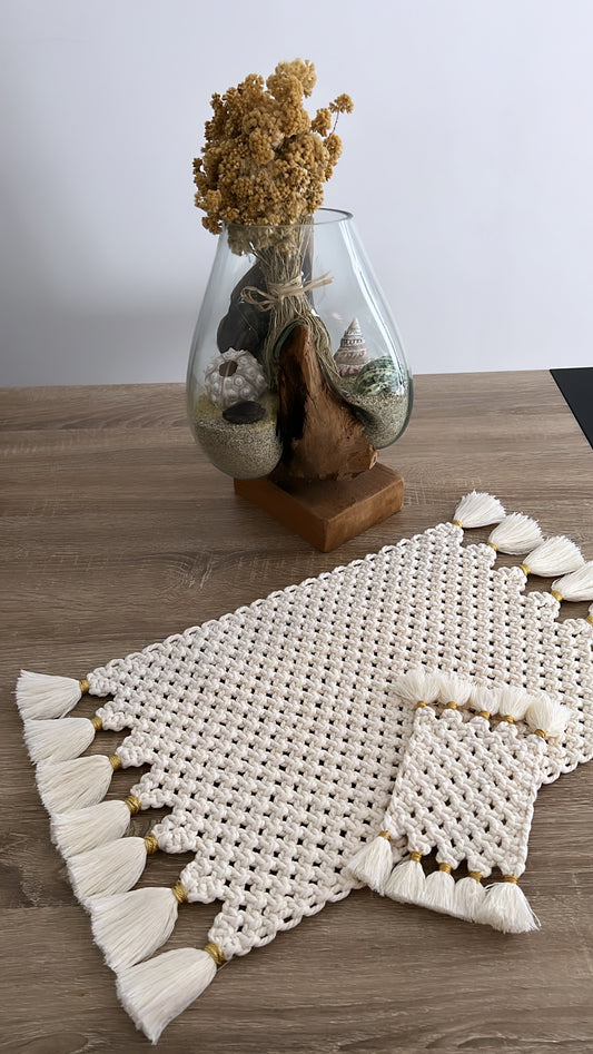 Set de table + dessous de verre